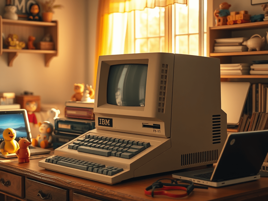 IBM Personal Computer- AI generated image